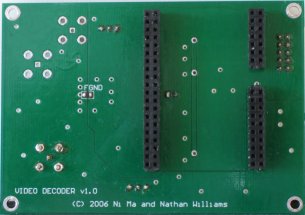 PCB underside photo